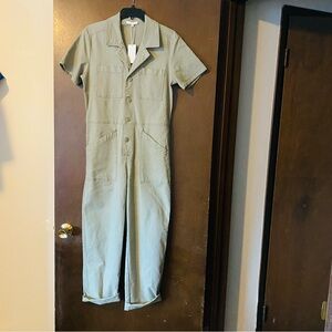 Z Supply Olive Green Jumpsuit